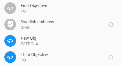 Live follow two vehicles on the map
