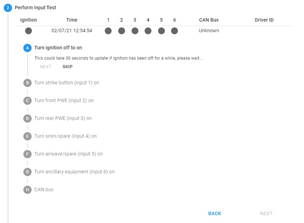 TU commissioning step 2-1